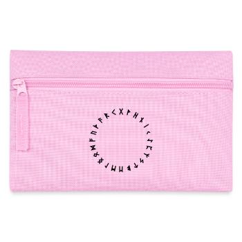 Rune alphabet in circle Symbols - Pencil Case - pink - Front