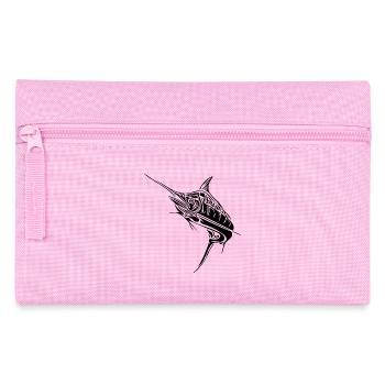 Eleganter Schwertfisch räuberisch Knochenfisch - Federtasche - Rosa - Vorne