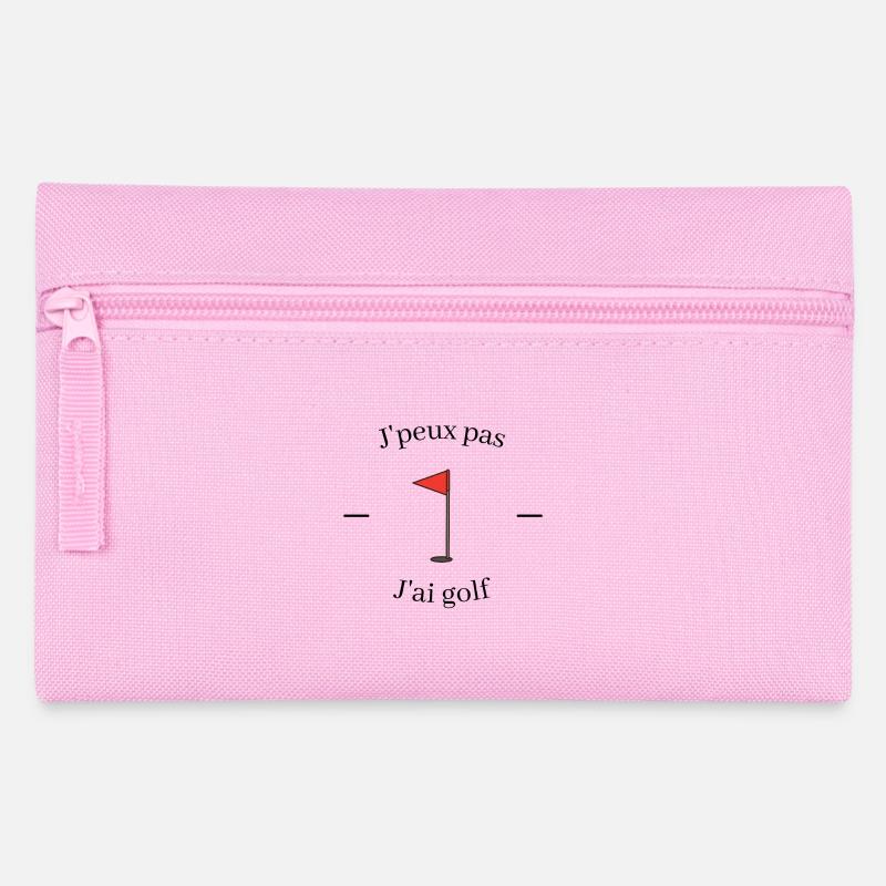 I can not I have golf - Pencil Case - pink