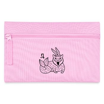 Astronomie Horoskop Aberglaube Sternzeichen - Federtasche - Rosa - Vorne