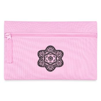 Geometric Mandala Flowers Pattern Shape - Pencil Case - pink - Front
