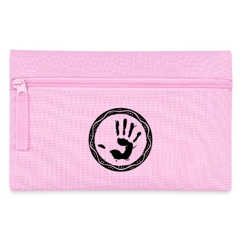 Imprimer la main - Trousse - rose - Devant