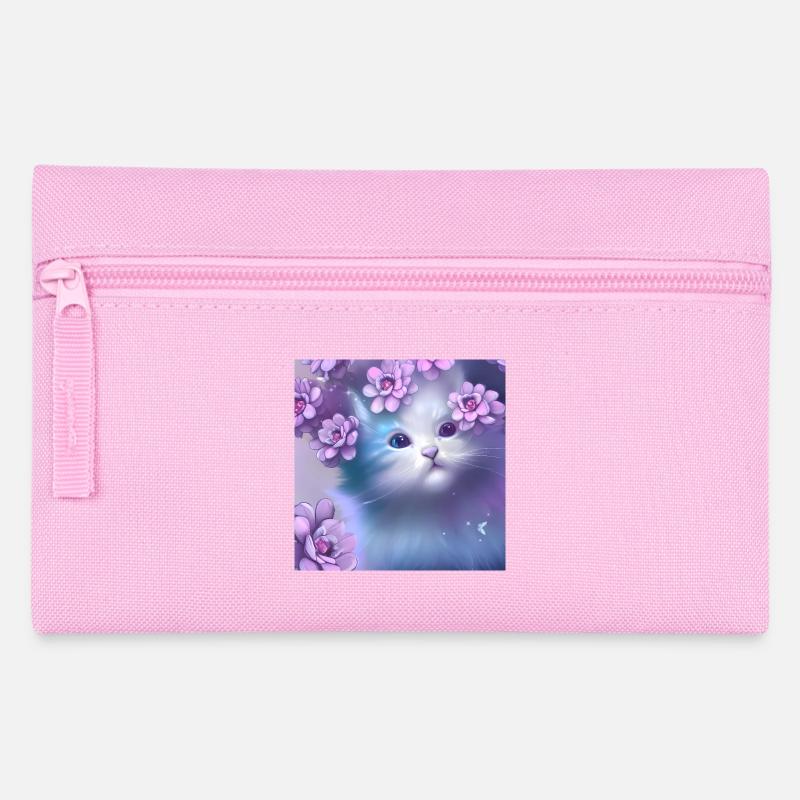 Süßes Kätzchen - Federtasche - Rosa