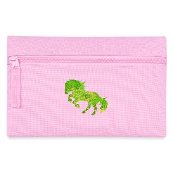 Chevaux galop Chevaux islandais Arabe Trot Cheval Amour - Trousse - rose - Devant