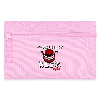 Party Shirt ,Feiern , Karneval, verkleidet egal(25 - Federtasche - Rosa - Vorne