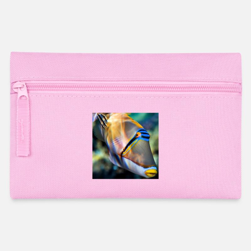 Picassopusherfish portrait faune - Trousse - rose