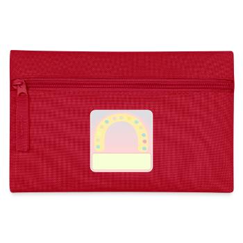 Arc d’insigne nominatif - Trousse - rouge - Devant