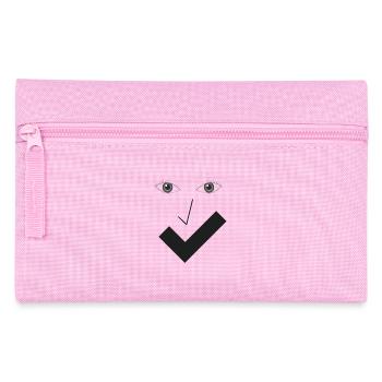 Feines Lächeln Feines Gesicht B01. - Federtasche - Rosa - Vorne