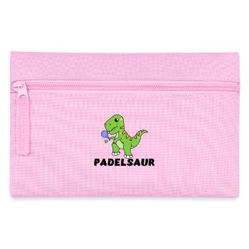Bälle Spruch Spieler Padelspiel Padel Schläger - Federtasche - Rosa - Vorne
