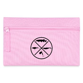 Hecht - Federtasche - Rosa - Vorne