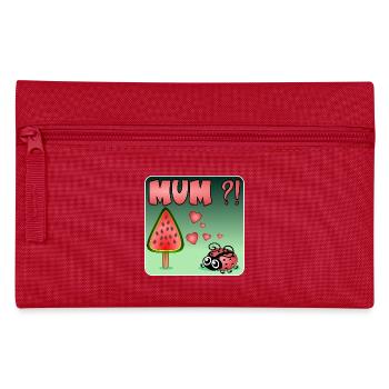 PUNGE de pastèque - Trousse - rouge - Devant