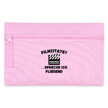 Movies Streaming Statement Binge Watching Cineast - Federtasche - Rosa - Vorne