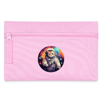 Cat Astronaut - Pencil Case - pink - Front