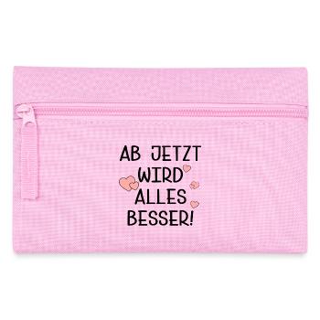 TRANSFORMATION BESSER WERDEN - Federtasche - Rosa - Vorne