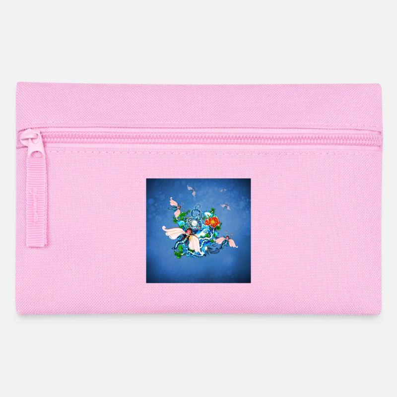 Wunderbares Tier - Federtasche - Rosa