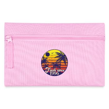 Vintage 1996 - Federtasche - Rosa - Vorne