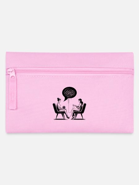 psychotherapie - Federtasche - Rosa