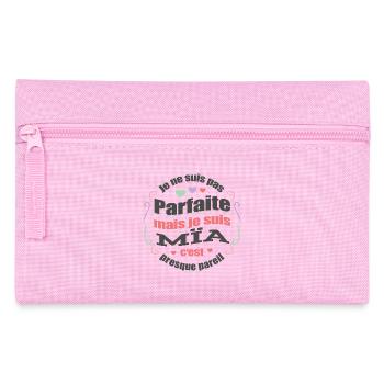 MÏA PARFAITE - PRENOM MÏA - Trousse - rose - Devant