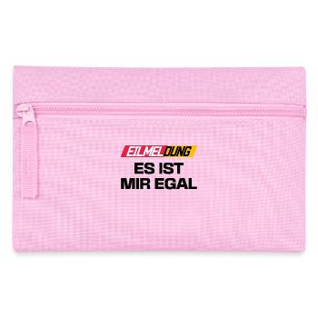 Ist Mir Wurscht Statement Egal Gleichgültig - Federtasche - Rosa - Vorne