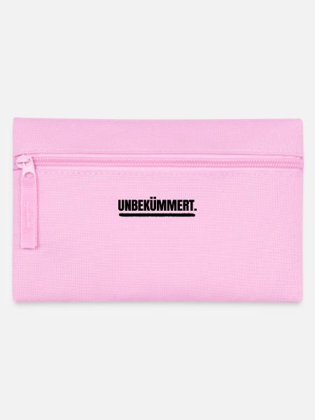 I don't care about indifference statement attitude - Pencil Case - pink