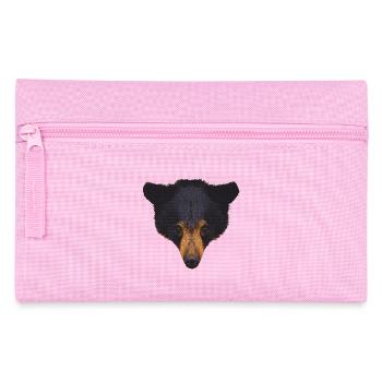 tolle Foto motive, Schwarzbär Baby - Federtasche - Rosa - Vorne