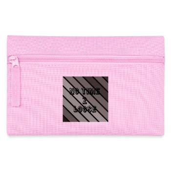 No time to waste - Pencil Case - pink - Front