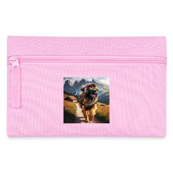 L’art de Leonberg - Trousse - rose - Devant