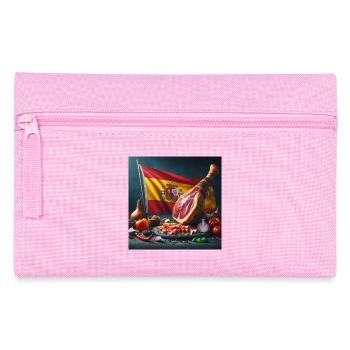 Schinkenkeule - Federtasche - Rosa - Vorne