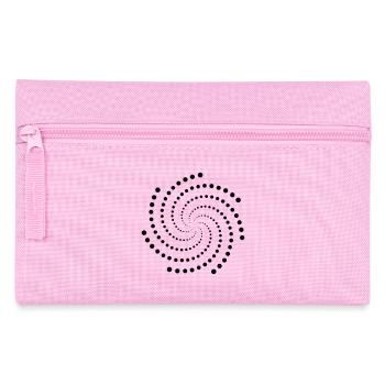 Tourbillon de points - Trousse - rose - Devant