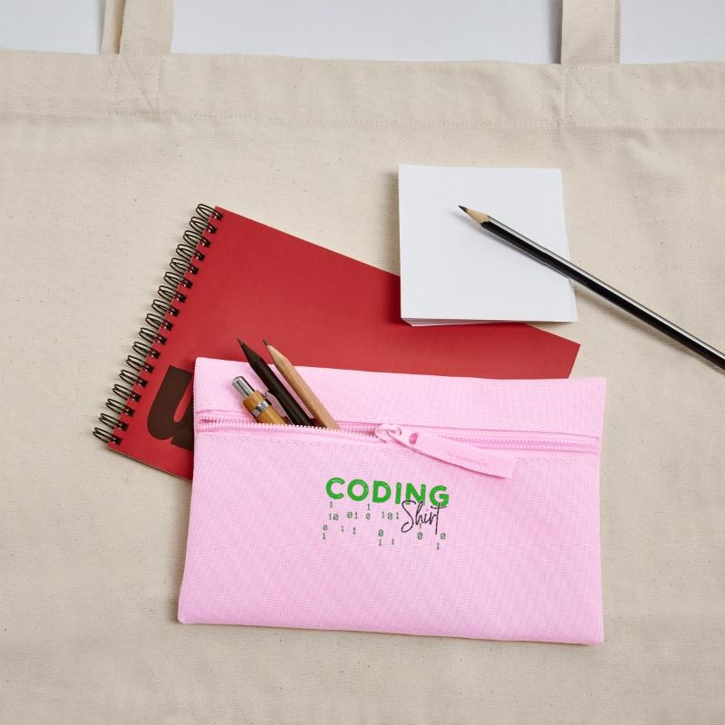 Coden Developer Programmierer Webentwickler Spruch Federtasche