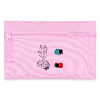 Duo de croissants nocturnes - Trousse - rose - Devant