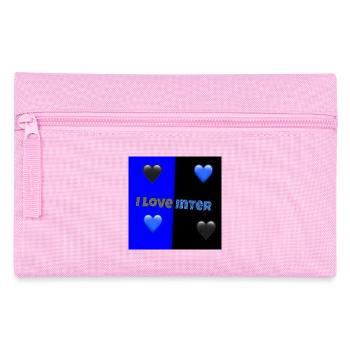 Ich liebe Inter - Federtasche - Rosa - Vorne