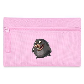 Lustiger Maulwurf Cartoon Für Dich - Federtasche - Rosa - Vorne