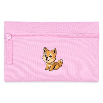 Entdecke Den Charmanten Dingo Welpen - Federtasche - Rosa - Vorne