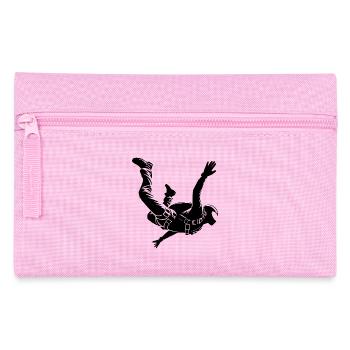 Profi Fallschirmspringer Fallschirmjäger Sprung - Federtasche - Rosa - Vorne