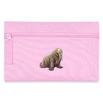 Des morses majestueux vous attendent - Trousse - rose - Devant