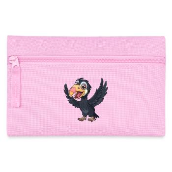 California Condor with Open Wings - Pencil Case - pink - Front