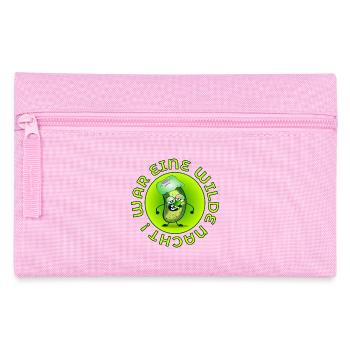WILDE NACHT - GEWÜRZGURKEN CARTOON - Federtasche - Rosa - Vorne