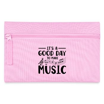 Musician Music Instrument - Pencil Case - pink - Front