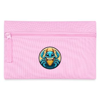 Craw Bunte Kawaii Cartoon Figur Clipart Haustier - Federtasche - Rosa - Vorne