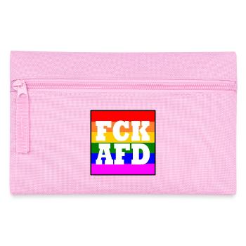 Fck afd - Federtasche - Rosa - Vorne