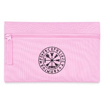 Vegvisir-Runensiegel - Federtasche - Rosa - Vorne