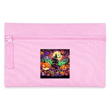 Halloween-Tag - Federtasche - Rosa - Vorne