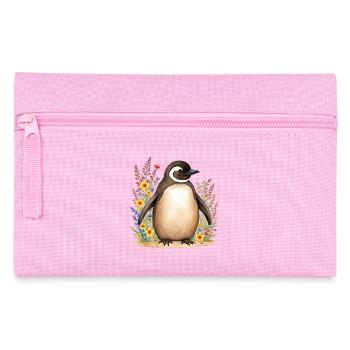 Niedlicher Pinguin - Federtasche - Rosa - Vorne
