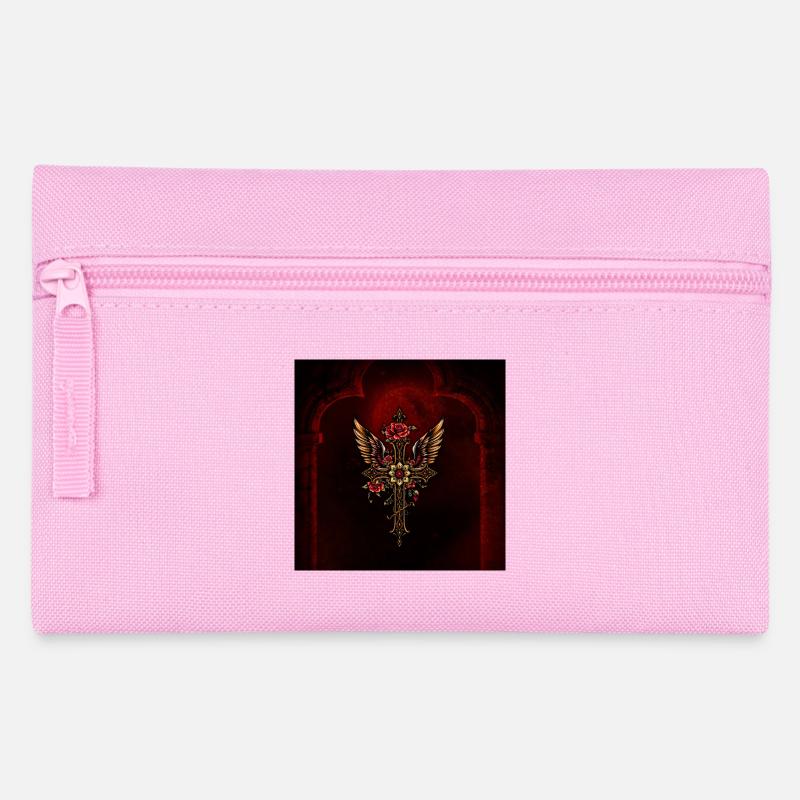 An elegant cross - Pencil Case - pink