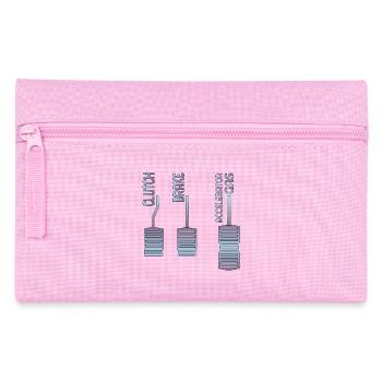 CLUTCH BRAKE ACCELERATOR GAS - Pencil Case - pink - Front