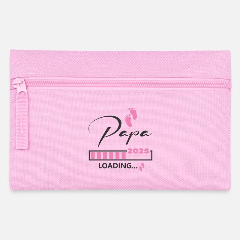 Papa 2025 loading - Federtasche - Rosa