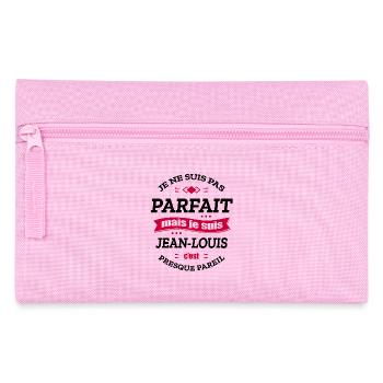 JEAN-LOUIS PARFAIT - PRENOM JEAN-LOUIS - Trousse - rose - Devant