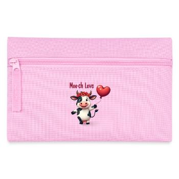 Moo-ch Love - Pencil Case - pink - Front