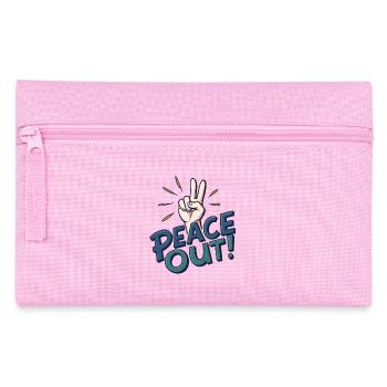 La paix à portée de main - Trousse - rose - Devant